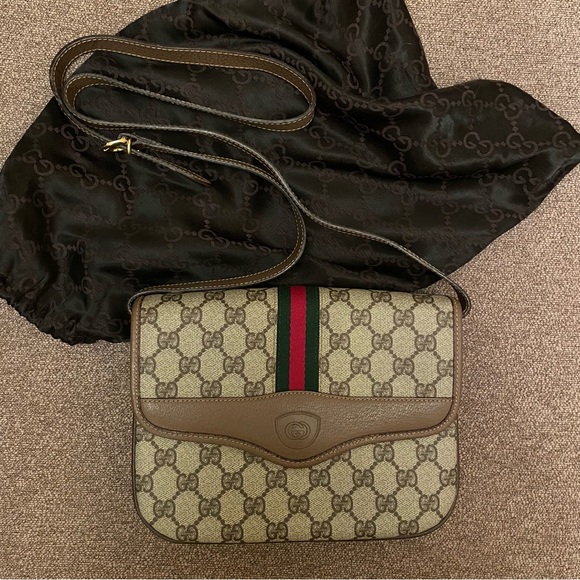 Vintage Gucci Crossbody Bag - Picture 1 of 16